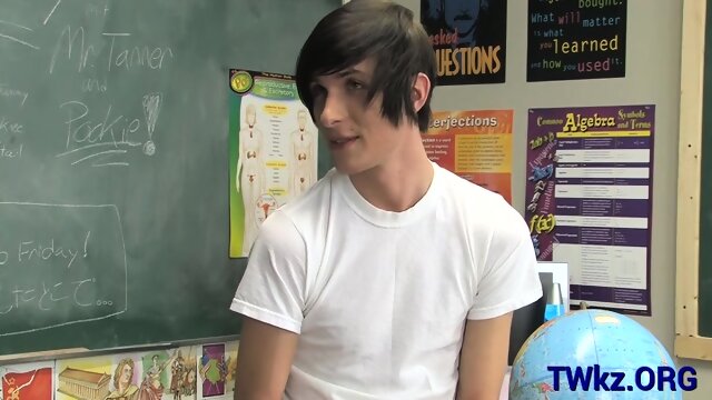 Gay cums while fucking teen