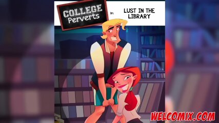 Lust in the library - College Perverts