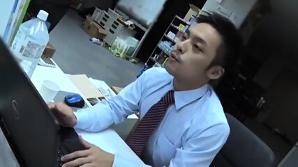 Hot Office Threesome