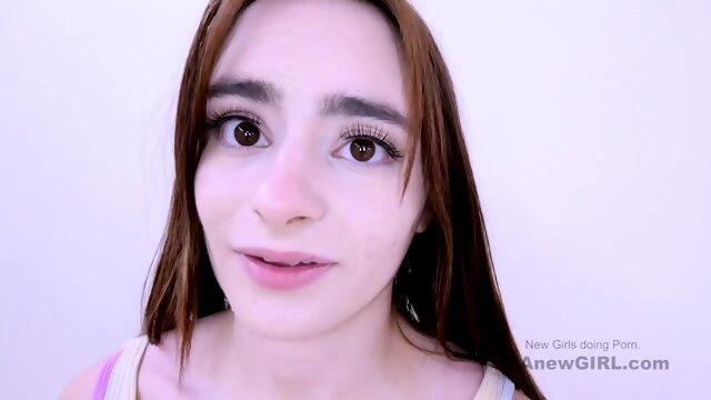 Teenie gets fucked doggie with strap on at audition