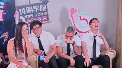 group sex, cumshot, asian, fetish