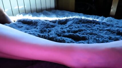 Cumshot On The Face And Tits Of A Girl With A Big Ass After A Blowjob