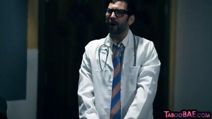uniform, pussyfingering, milf, doctor