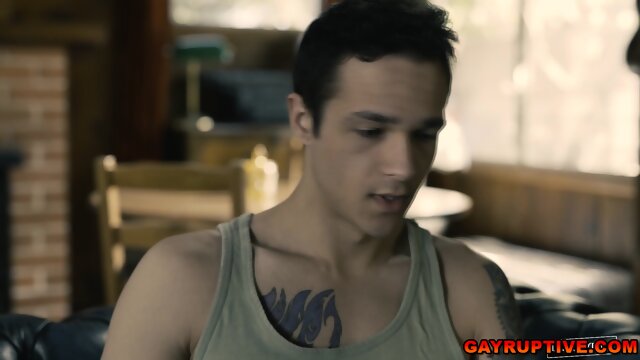 Straight influencers forced to make a gay porno film