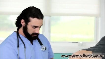 Hairy Italian Dick Men Sucking Gay Doctors' Double Dose