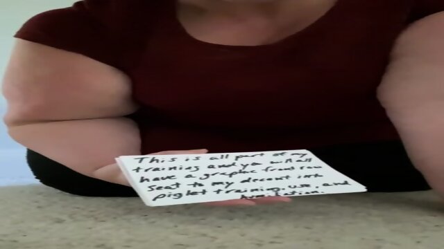 Shy BBW Fuck Pig Exposing her dark secret2of4