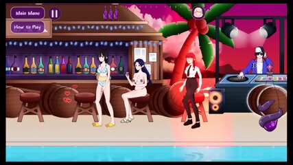 Tentacle Beach Party NEW GAMEPLAY + ANIME CHARACTER