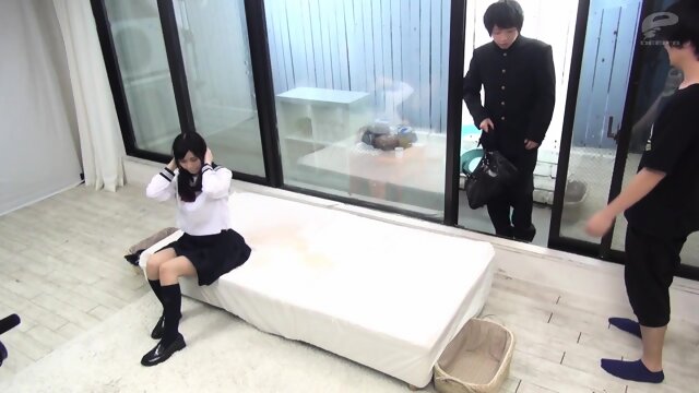 Japanese schoolgirl blacked 2