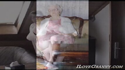 ILOVEGRANNY Amateur Grannies Playing Solo Nasty Pictures