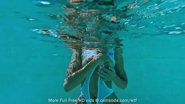 Scene #8 from CamsodaLittle Teen Uses Dildo During Underwater