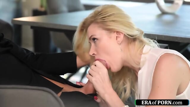 Busty russian girl sucks a big cock and is anal fucked by bf