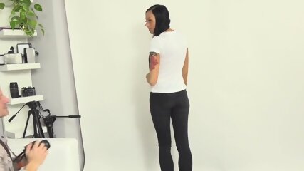 Tattoo, Hot Brunette Fucked, Czech, amateur