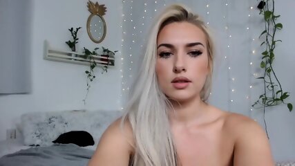 teens, webcam, blonde, masturbation