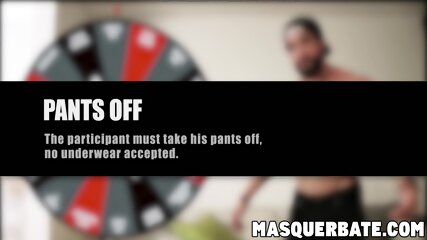 Masquerbate, handjob, big dick, muscular