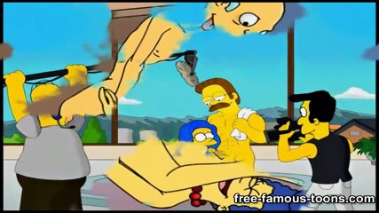 Cartoon, hentai, homemade, Marge