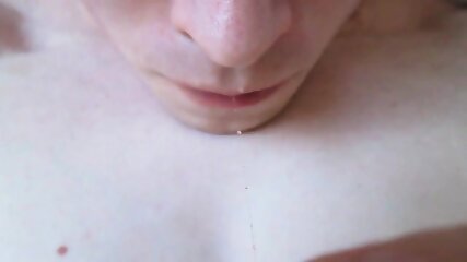 Creamy Close Up Cum Swallowing With Slo Mo!