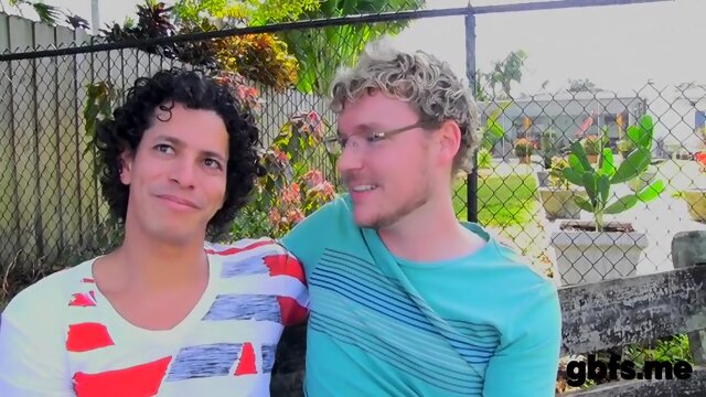 Cute gay lover and his boyfriend