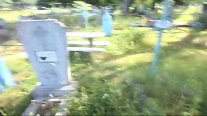 Hooligans With His Penis In The Cemetery 1