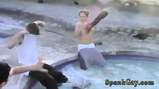 Big on small twink gay Hanging Out With The Boys