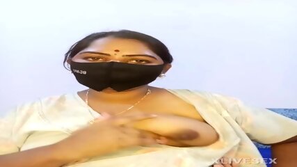 Sree Bangram Banglore Tante Strip Chat Mode Seins En Appuyant Sur Montrant