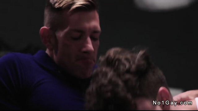 Football players gang bang with doctor in locker room
