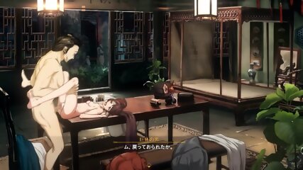 Genshin Hara Kami Kurumi 1-2 Sex Scenes