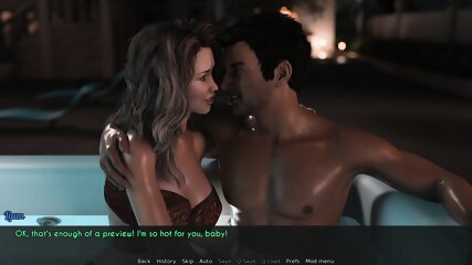 [GMPL] A Wife And StepMother - Hot Scenes - Relax In Jacuzzi Part 15 Developer Patreon "LUSTANDPASSION"