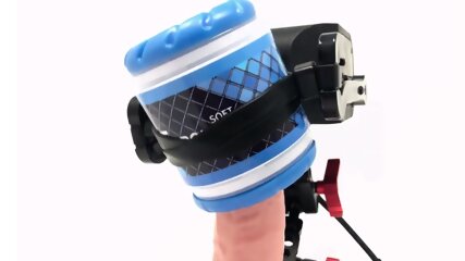 Rubjoy Pleasure Robot In Action - Dildo Demo