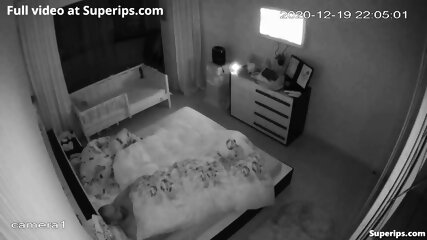 IPCAM – Mature Slavic Couple Fucks On Their Bed