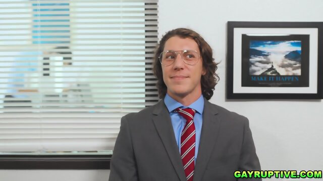 Paul gets a full service of Andrew's mouth and cock