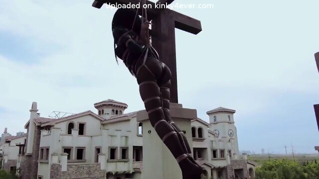 Asian bondage girl