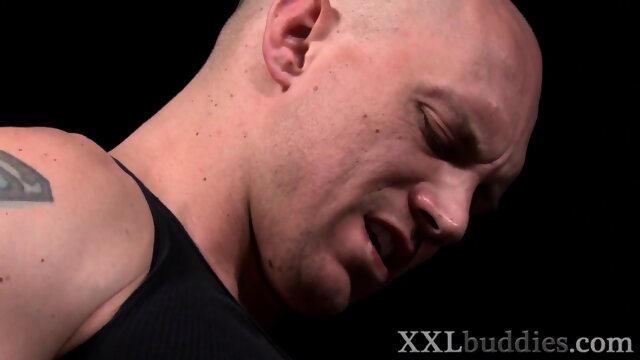 Hunky jock gets ass pounded