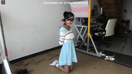 bondage girl, kinky, tied up, bdsm