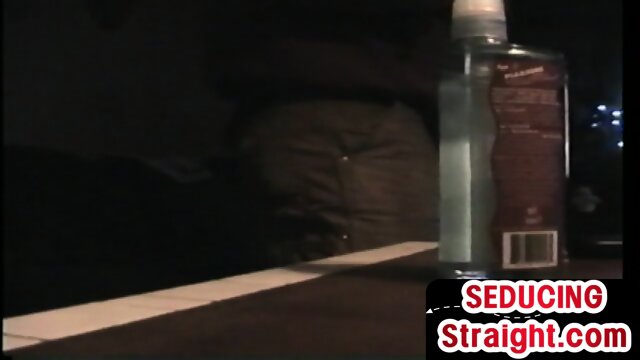 Amateur straight stud wanks cock and cums in closeup