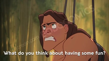 Clayton Trapped Tarzan