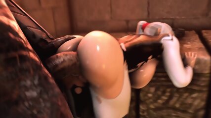 Horny Bitch Want Huge Monster Cock - 3d Animated Horror Porn Video