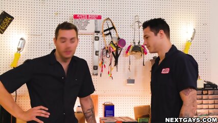 Carter And Jayden Enjoy Every Minute Of Their Intimate Fuck In The Garage