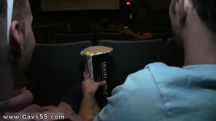 Handsome Boy Gay Sex Fucking In The Theater