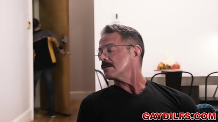 OMG! Son Sees His Step Dad Getting A Blowjob From His Buddy!