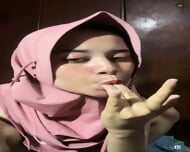 klarisa hijab pink masturbasi Indonesia 18mnt 188