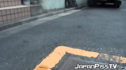 JapanPissTV, high heels, outdoor, pissing