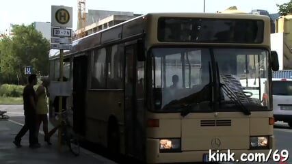 Bus, fetish, Blowjob, bdsm
