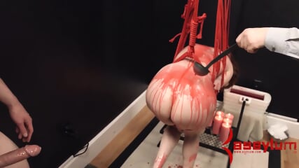 Hot Wax And Anal For Horny BDSM Loving Babe