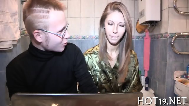 BF looks at cutie fucks