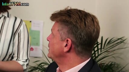 CFNM Secretaries Suck Big White Dick In Meeting Room