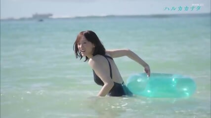 Japanese Actress Haruka Ayase (38) Precious Swimsuit Scene